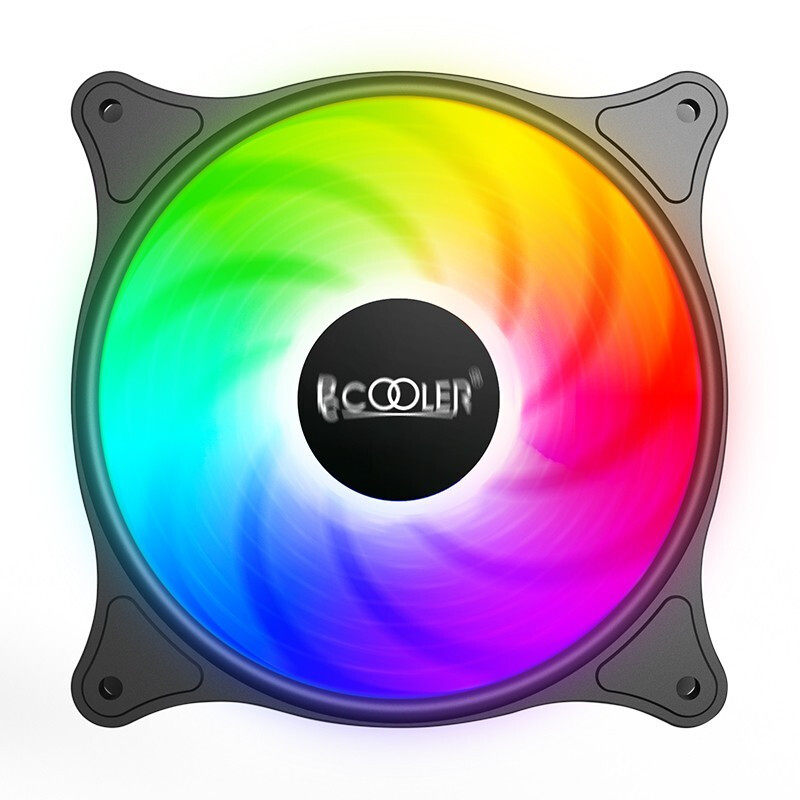 Pccooler Bright Moon 12cm Silent Computer Chassis Fan - 3 Colors, 4Pin ...