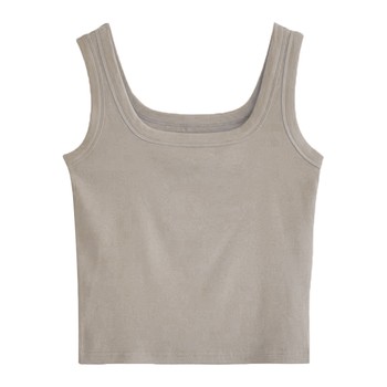 Large size fat MM ice silk suspender vest pure cotton top summer
