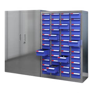 
Stainless steel parts cabinet drawer-type tool storage cabinet materials screw cabinet tool sample metal accessories storage cabinet