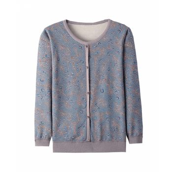 Spring and autumn new products thin loose, loose, large size temperament mother
