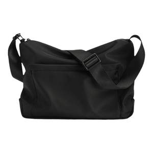 Light -piece shoulder bag Men's bag oblique crossbari -backpack function messenger bag men's trend fashion postman Oxford bag