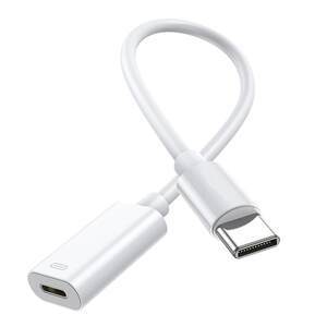 
Applicable to Apple 17 headphones lightning to typec adapter plug ipad converter usbc lightning iPhone 16 mobile phone wired c accent audio conversion head lighting data cable