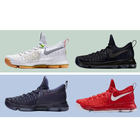 Nike KD9杜兰特9代低帮篮球鞋844382-300-900-450-611-001-610