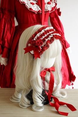 taobao agent [MAID] Customized color multi -layer lace doll doll doll lolita color -colored cotton hair babydoll