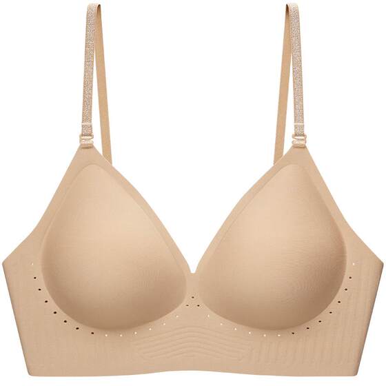 
Xingmian large U-shaped beautiful back bra seamless backless push-up halter strap invisible foundation spaghetti strap underwear for women