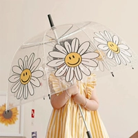 Детский милый маленький зонтик, реквизит подходит для фотосессий для детского сада, в цветочек, 3 лет