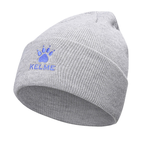 
KELME Kalmei knitted hat for men and women in winter with cuffed cold-proof and warm thickened woolen hat outdoor sports cold hat