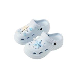 
Sanfudong hole shoes women's 2026 new beach seaside thick sole increased eva non-slip outer wear comfortable sandals summer