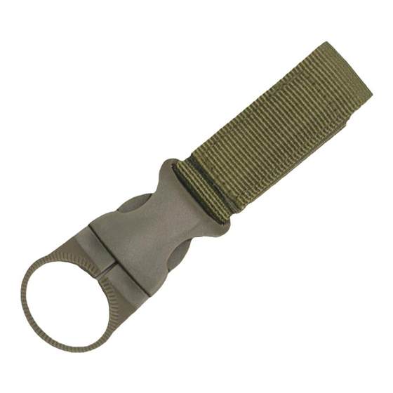 
WRELS outdoor lanyard buckle portable mineral water kettle belt beverage bottle water cup backpack hook back water magic weapon