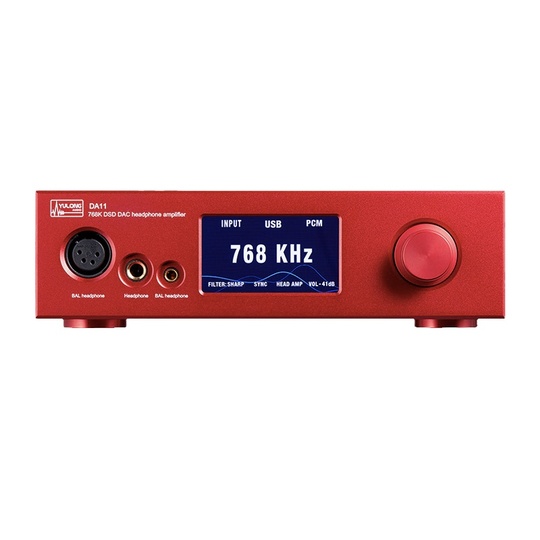 Yulong DA11 แอมพลิฟายเออร์หูฟังและ DAC แบบบาลานซ์ รองรับ MQA และ DSD
