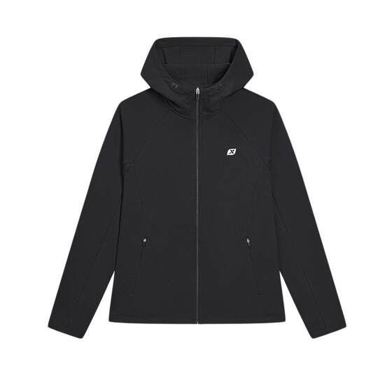 Xtep Hooded Jacket Women's Early Autumn 2025 New Training Fitness Cardigan Top Jacket Trench Coat Sportswear