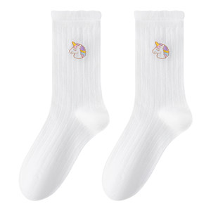 
Purple Socks Women's 2026 New Popular Summer Thin Women's Socks Breathable Mesh Women's Cotton Socks Fun Mid-Tube Socks