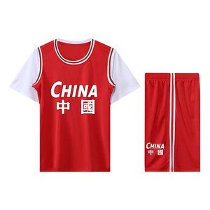 Children's basketball uniform suit customized boys and girls Kobe Bryant jersey kindergarten student summer sports training clothing quick-drying