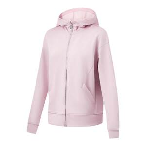 
China Li Ning 2024 fitness series women's simple sports and leisure hooded knitted jacket AWDU112