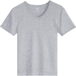 Septwolves underwear men's inner wear short-sleeved T-shirt pure cotton men's spring and autumn vest old man's sweatshirt men's trendy T