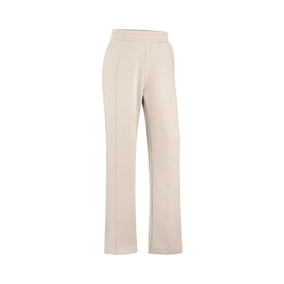
VfU plus velvet straight-leg pants for women in autumn new style slim casual sports trousers off-white loose thick
