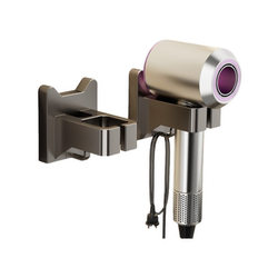 Hair dryer storage rack without punching wall-mounted