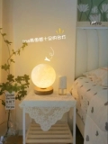 Луна, настольная лампа для спальни для рабочего стола для кровати, креативный фонарь, атмосферный ночник, подарок на день рождения
