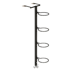 Basketball storage rack for home cabinet wall hanging without drilling