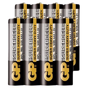 GP Speedmaster carbon battery 16 dry batteries No. 5 8 + No. 7 8 air conditioner remote control children's toy battery
