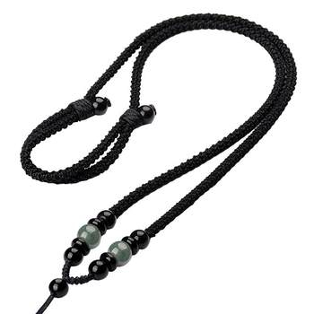 Hand -woven necklace rope jade and Tianyu jade ware
