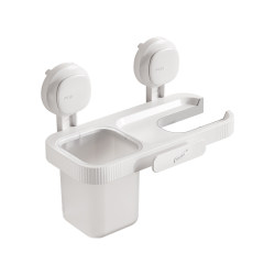 Taili punch-free removable frosted storage hair dryer holder