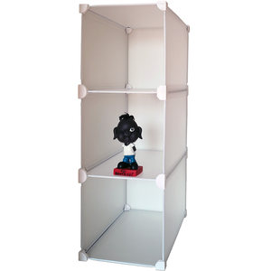 
Wardrobe storage rack plastic partition nail-free classification rack storage cabinet storage compartment combination hot selling creativity
