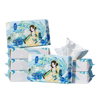 
Tangyou Guofeng baby hand and mouth portable wipes small packaging thickened cleaning small packaging hand and mouth butt wet tissue M