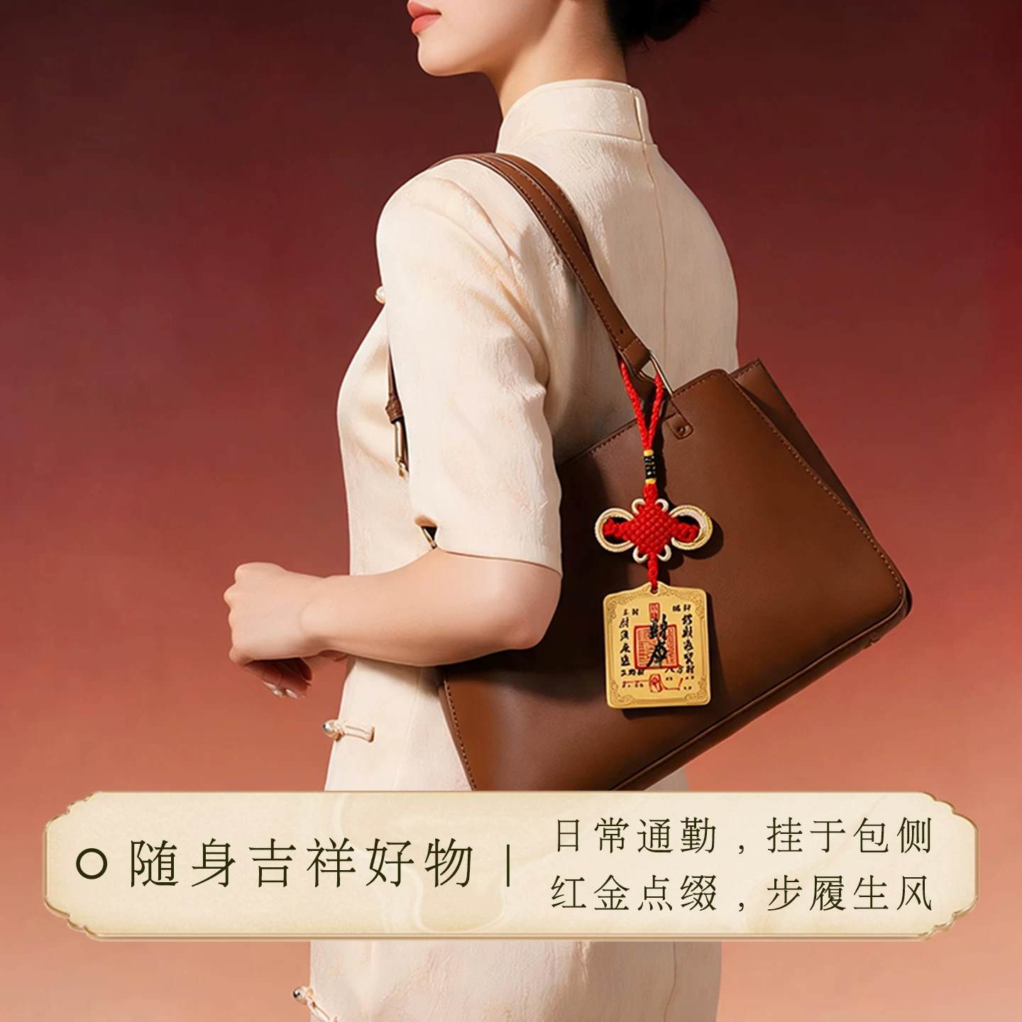 赤马红羊米库藏金挂饰挂件招米麦挂件包包挂扣玲【含师傅祈福，发货周期7-15天】