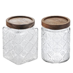 Large capacity glass sealed jar food grade storage jar