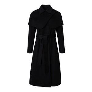 
Gubang cloak double-sided wool coat for women 2025 winter new style temperament design mid-length woolen coat