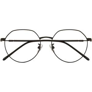 Myopia glasses box women's round frame ultra -light eyes full -frame retro big frame Korean version of the round face glasses frame men's tide without lens
