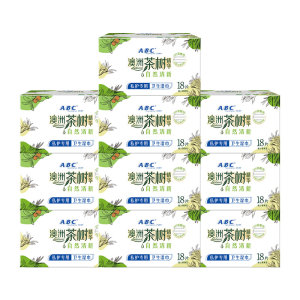 
ABC Australian tea tree private sanitary wipes for women's care antibacterial cleaning towels official genuine products
