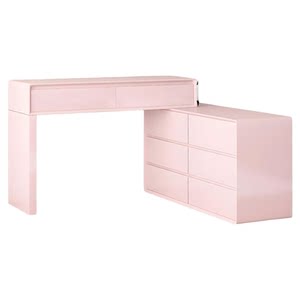 
Solid wood painted dressing table, dressing table, cupboard, integrated bedroom, modern simple, small bedside dressing table, retractable