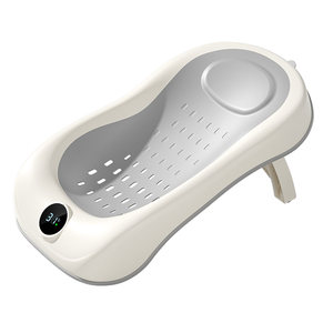 
Jingqi baby bathing bathroom rack newborn bathing lying support bathing artifact baby can sit on lying bath bed bath cushion seat