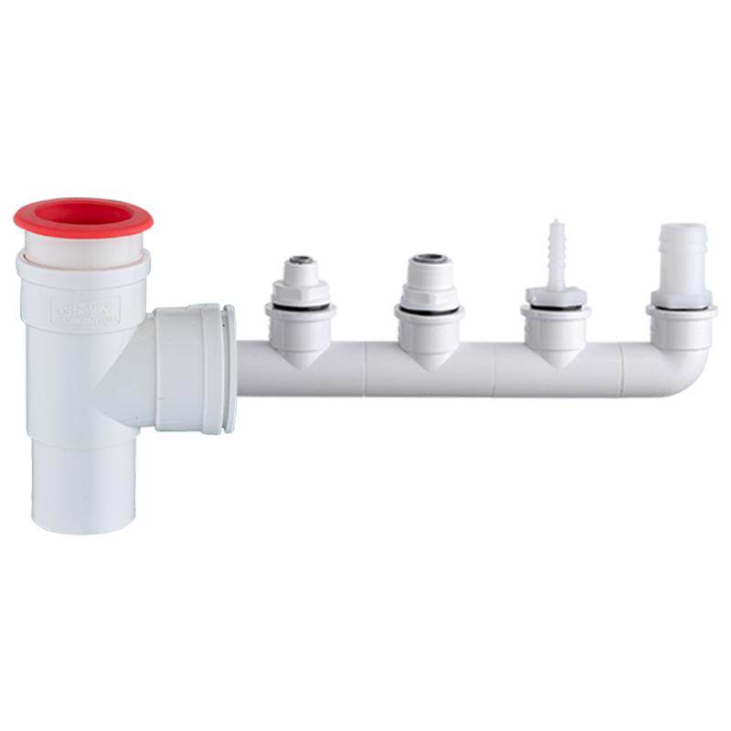Multifunktions-abflussrohr für die küche – drei-wege-vorfilter für ...
