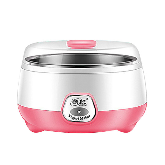 Yogourt Automatique / Fermenteur en Acier Inoxydable 1 L / Machine de Fermentation Multifonction / Contrôle de Température Réglable / pour Yogourt Natto Riz Vin / Usage Commercial Bar à Domicile