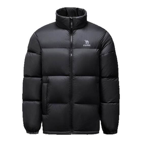 stove camel down jacket for women in winter duck down thickened windproof stand collar warm water-repellent bread jacket sports jacket