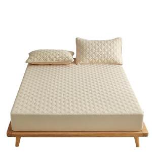 
IMBLOO Antibacterial and Anti-mite Bed Sheet Cover Single Piece Simmons Mattress Protector Soy Quilted Type A Four Seasons
