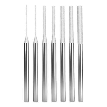 High speed agate emery stone drilling