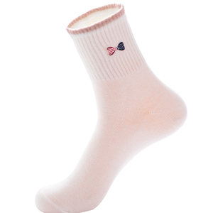 Langsha socks children's Chinese socks in autumn and winter women's cotton socks all cotton stinky tide, thick socks, long cylindrical female socks, cotton cotton
