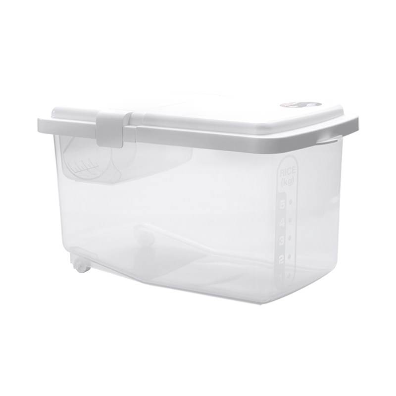 Japan Imported Rice Bucket Rice Storage Box 5/10kg Sealed Plastic Rice ...