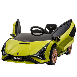 
Lamborghini Sina children's electric car four-wheel stroller with remote control car child baby toy car can sit on