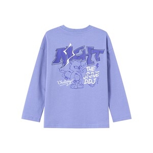 
Duojia boys' T-shirt long-sleeved anti-pilling 2026 new spring and autumn children's pure cotton printed bottoming boys trendy