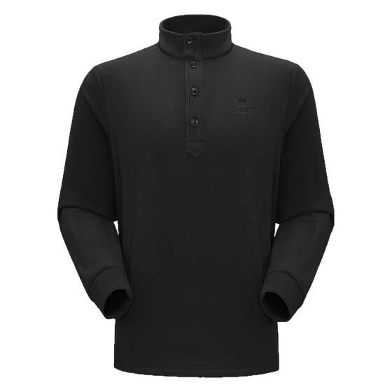 
Camel Men's Outdoor Fleece Jacket Men's Mountaineering Thickened Versatile Polar Fleece Hiking Winter Bottoming Shirt Top