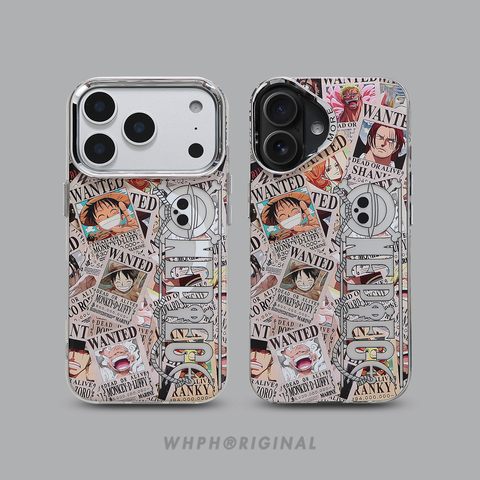One Piece Wanted Posters 15 Pro Max iPhone Case