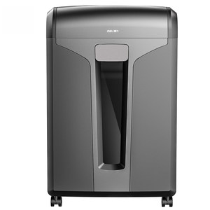 Deli paper shredder for household small portable mini office special level 5 confidential paper shredder for commercial file shredder high power electric large paper shredder 23L household paper powder machine 27530
