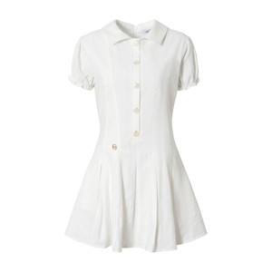 
RPB BRAND puff sleeve pure cotton shirt dress fresh college style waist slimming sweet skirt