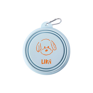 
LIKAPAWS dog bowl portable folding bowl pet cat and dog supplies