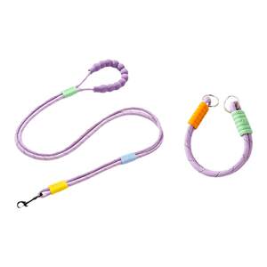Dog traction rope pet walking dog rope dog chain P rope p chain small, medium large dog explosion -proof crossbody, liberated hands